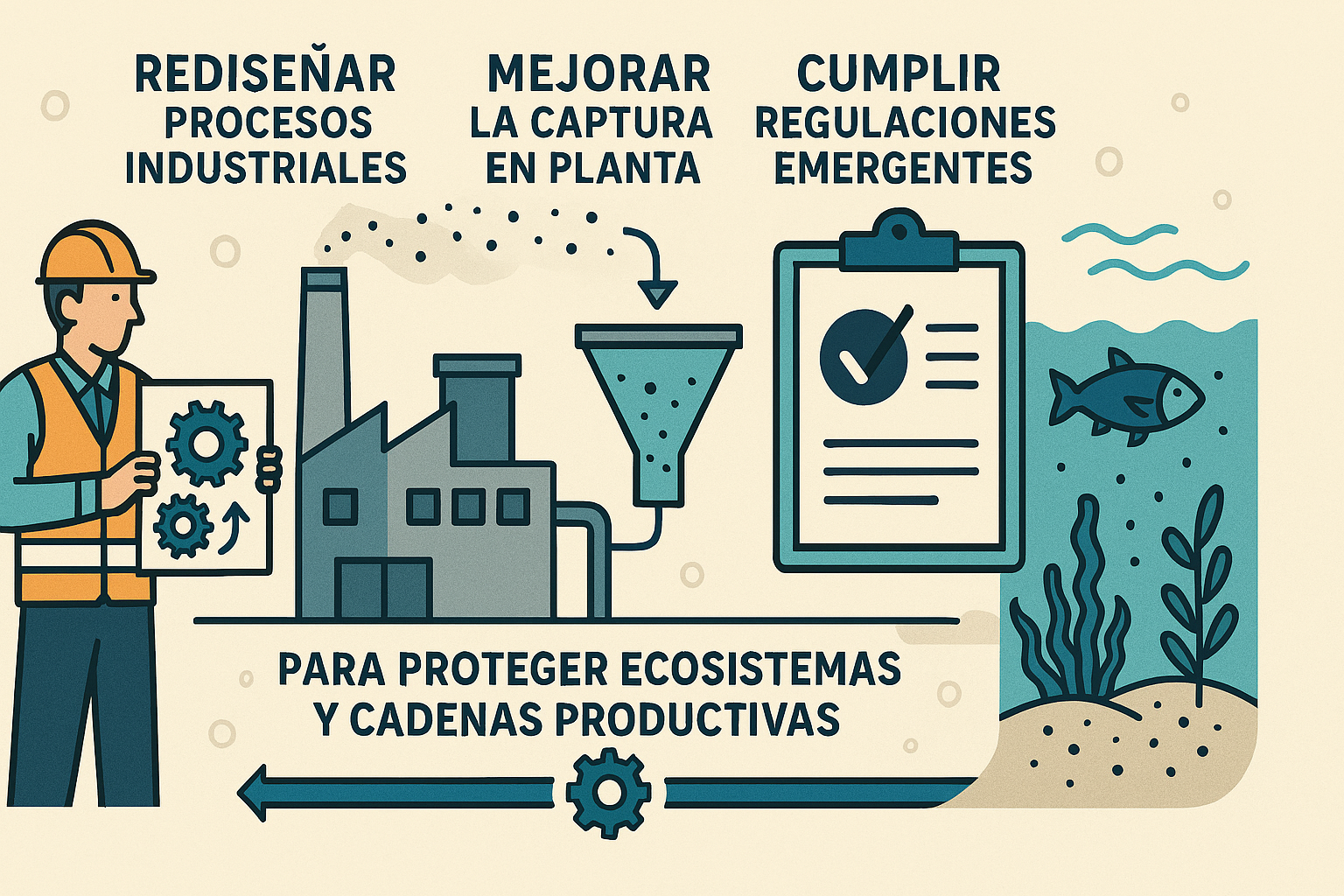 Microplásticos: retos y cambios en manufactura 
