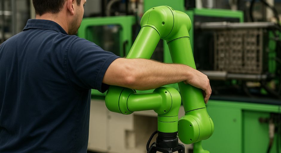 Estas son las señales de que te conviene colocar robots en tus procesos de inyección